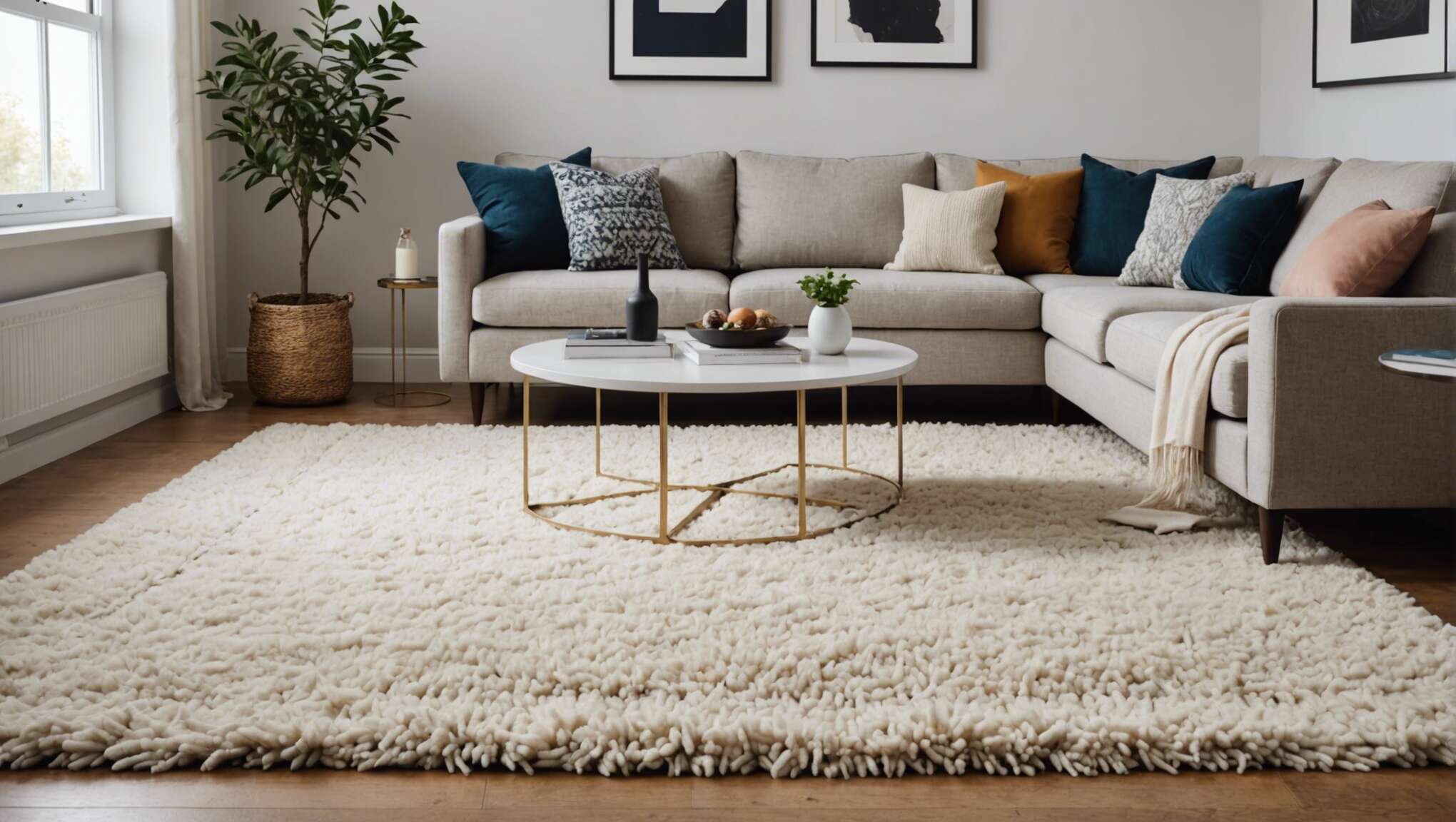 Guide d'achat : choisir entre tapis en laine et synthétique shaggy