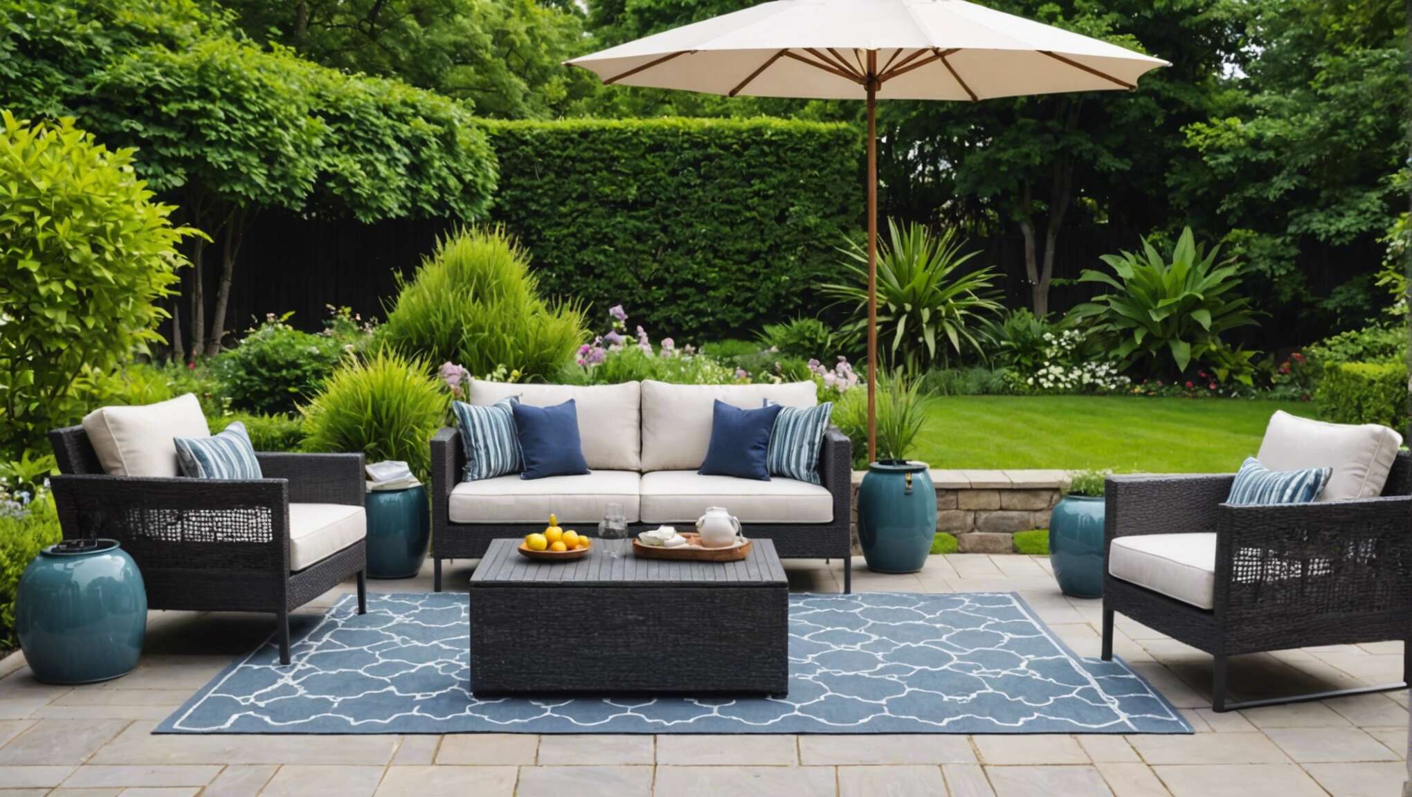 Salon de jardin design : tendances et conseils pour choisir