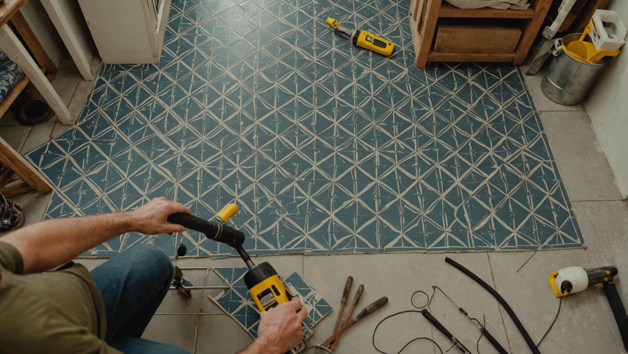 Tendance déco 2024 : le retour en force du carreau de ciment dans l'intérieur