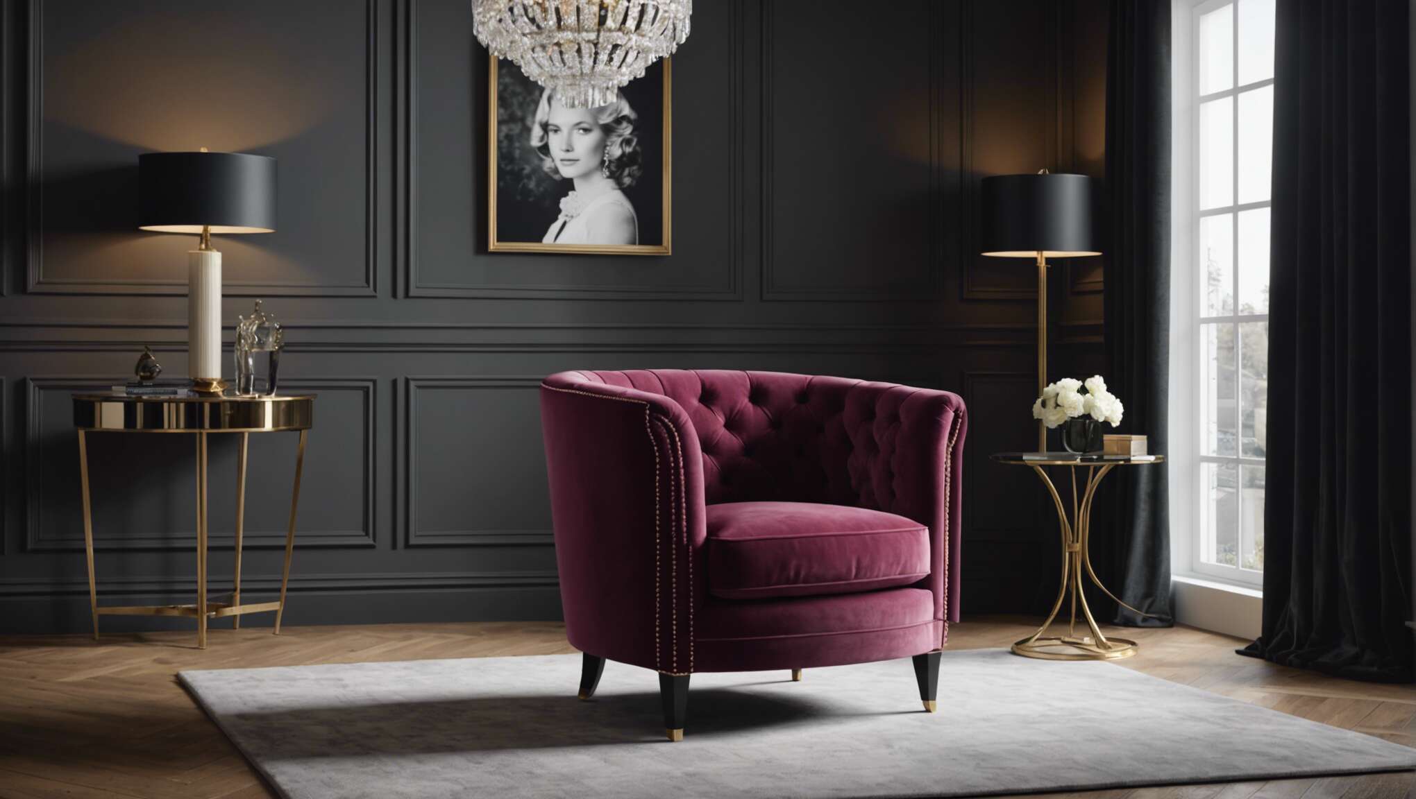 Fauteuil en velours : tendance et confort pour votre salon