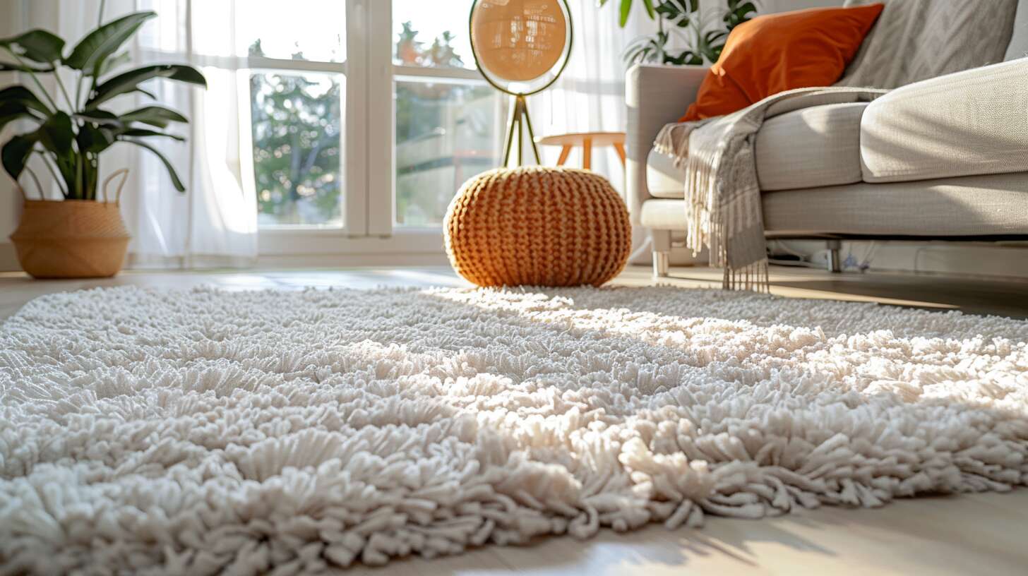 Entretien tapis synthétiques : conseils pour vos shaggy en laine synthétique