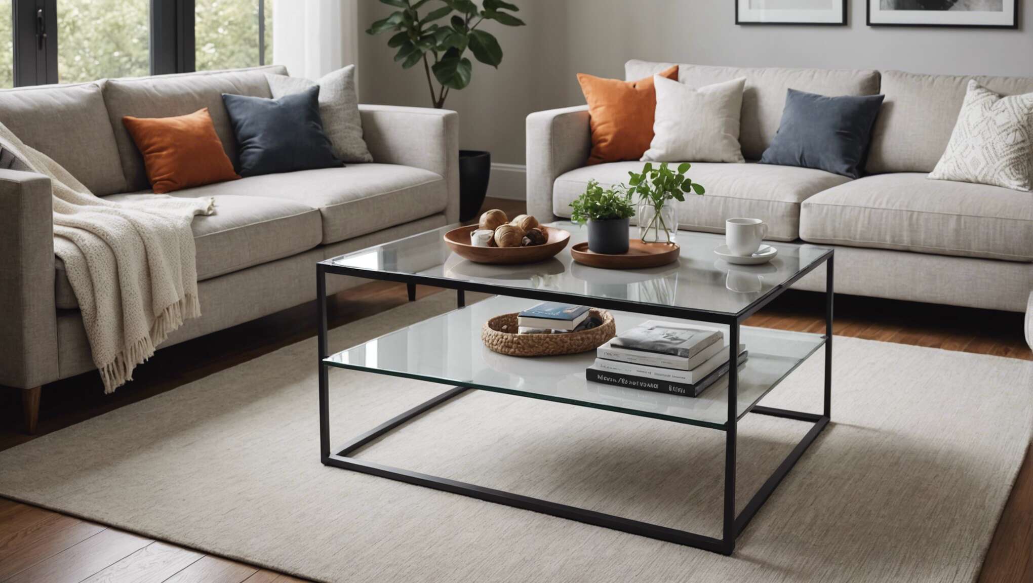 Table basse en verre : alliez esthétique et fonctionnalité dans votre salon