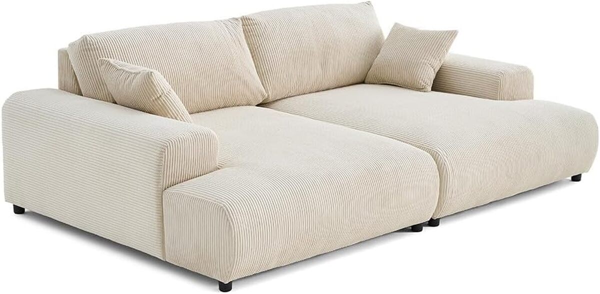 Avis sur le canapé Lisa Design Garance : confort et élégance en velours côtelé