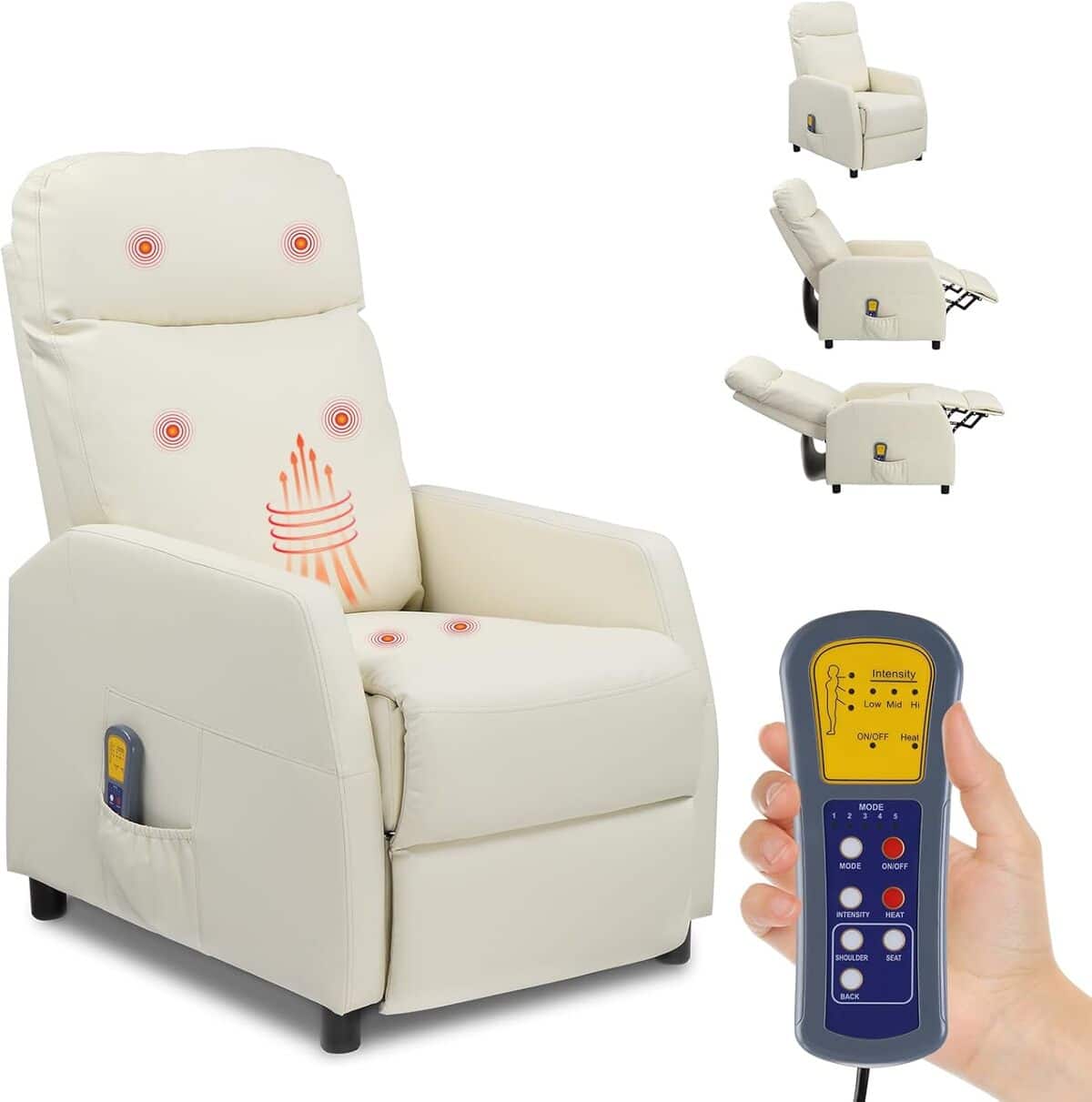 Test du fauteuil relax électrique LEADZM : confort et design élégant