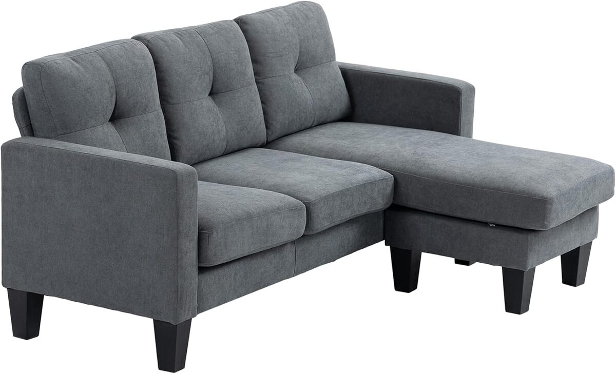 Avis : canapé d'angle HOMCOM 3 places avec méridienne réversible