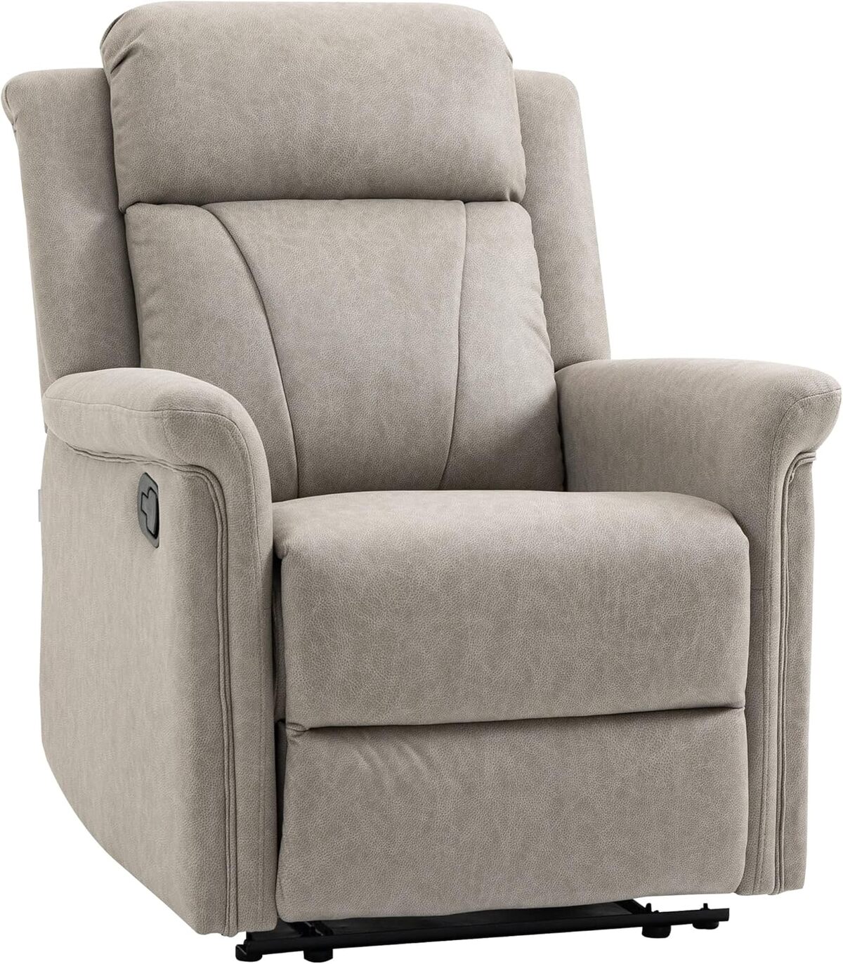Test : fauteuil de relaxation HOMCOM inclinable 135° en microfibre gris