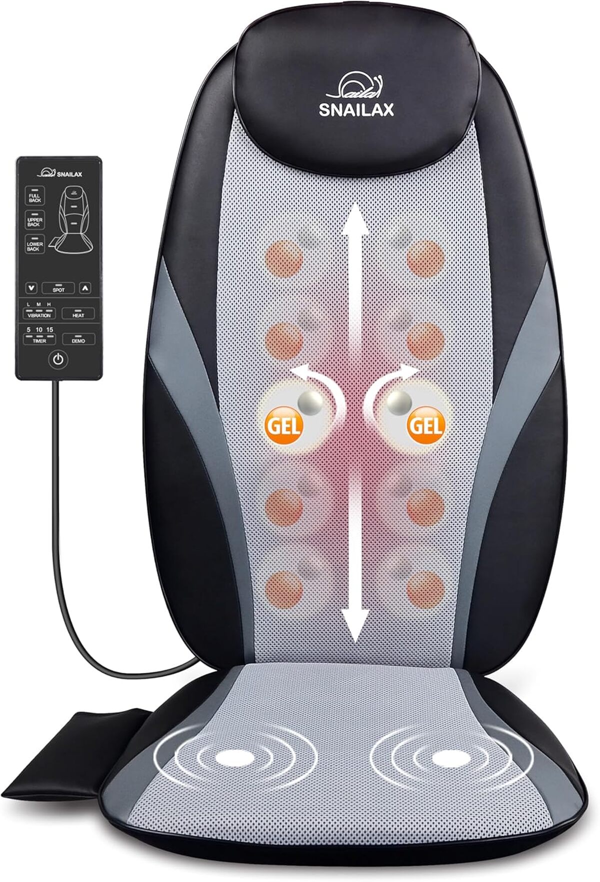 Test : masseur de dos shiatsu Snailax avec chaleur