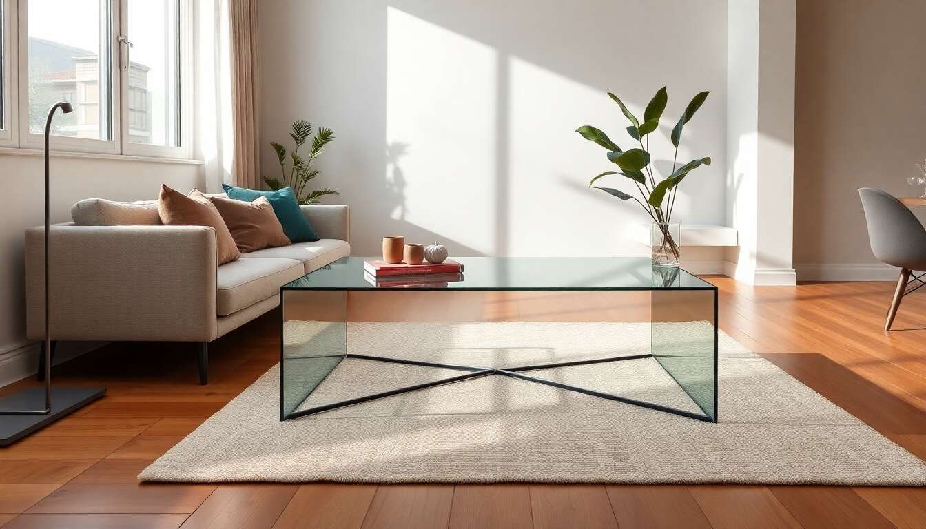 Avis sur la table basse en verre Nomelano de Pascal Morabito