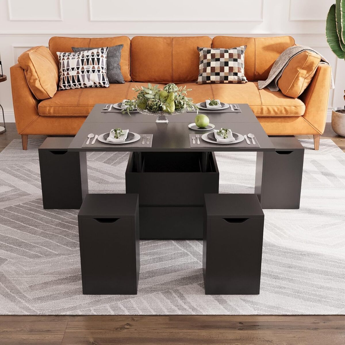 Test de la table basse VOWNER multifonctionnelle 4 en 1