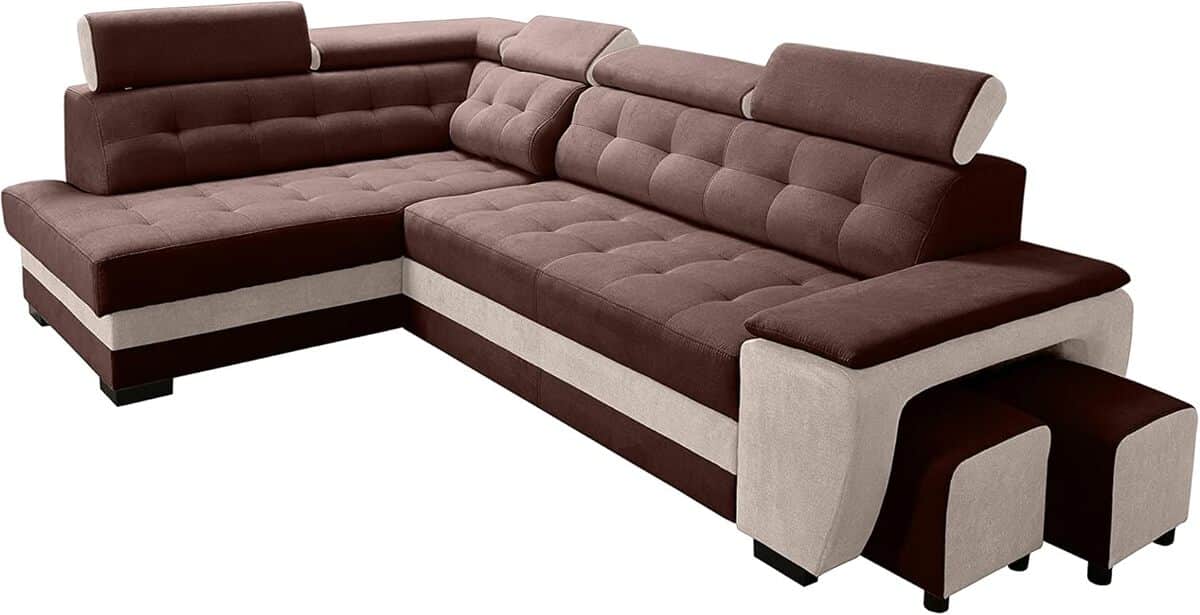 Test du canapé d'angle convertible Robin : confort et praticité au rendez-vous