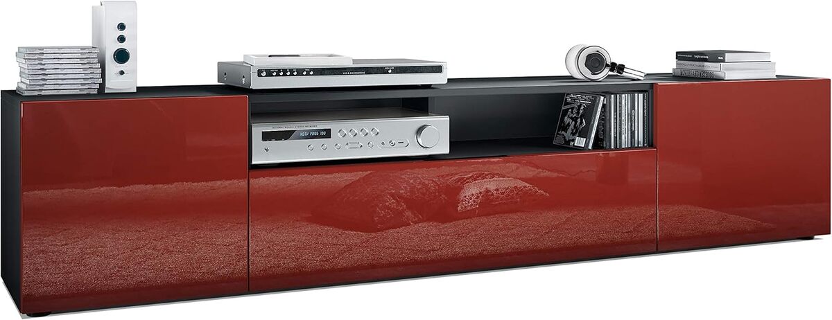 Test du meuble TV Vladon Buffet Bas Mogan : élégance et fonctionnalité