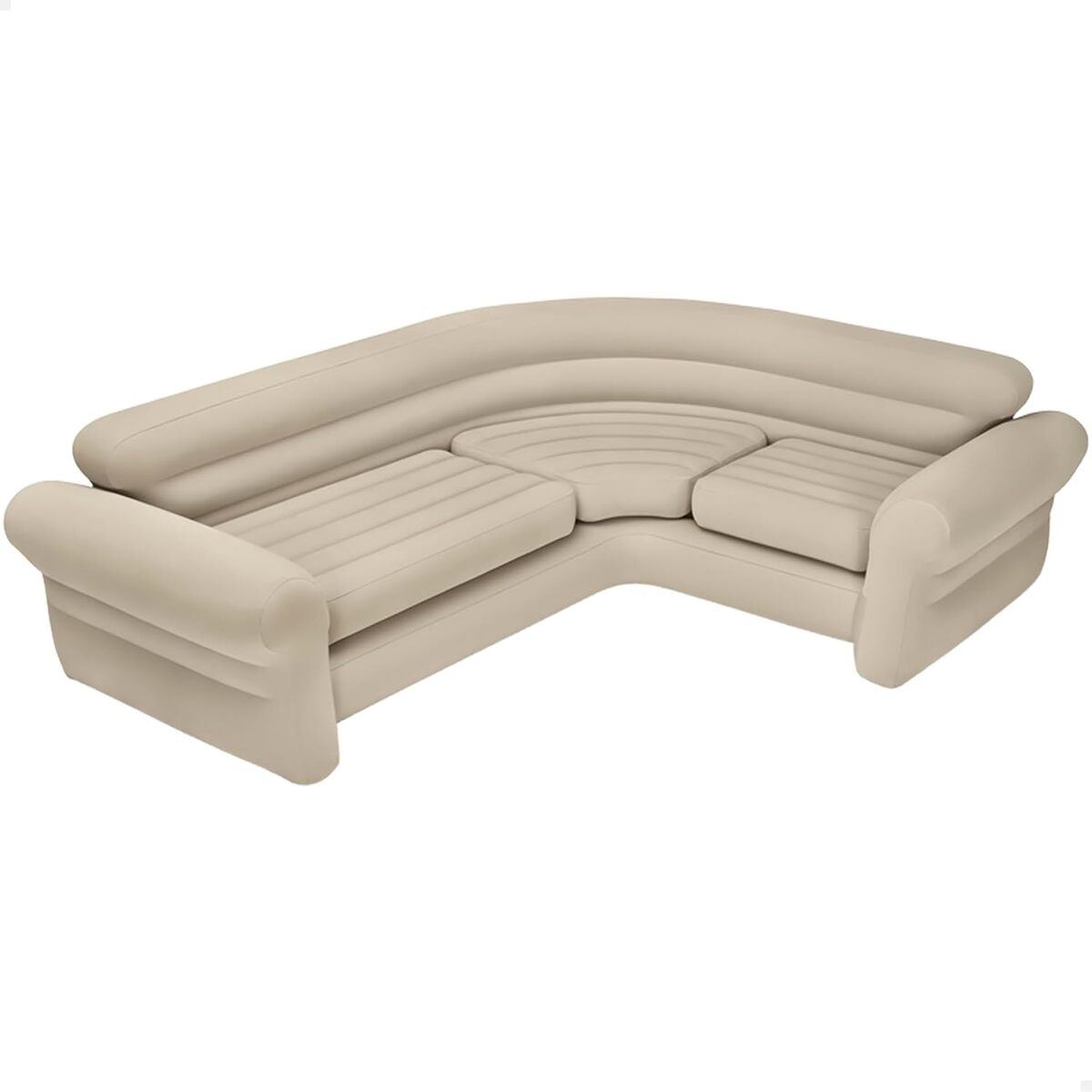 Test du sofa d'angle Intex : confort et style