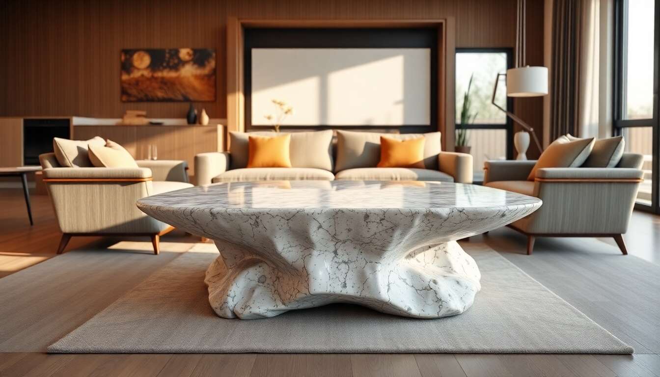 Avis sur la table basse Kare Design Pebbles Deluxe : élégance et design