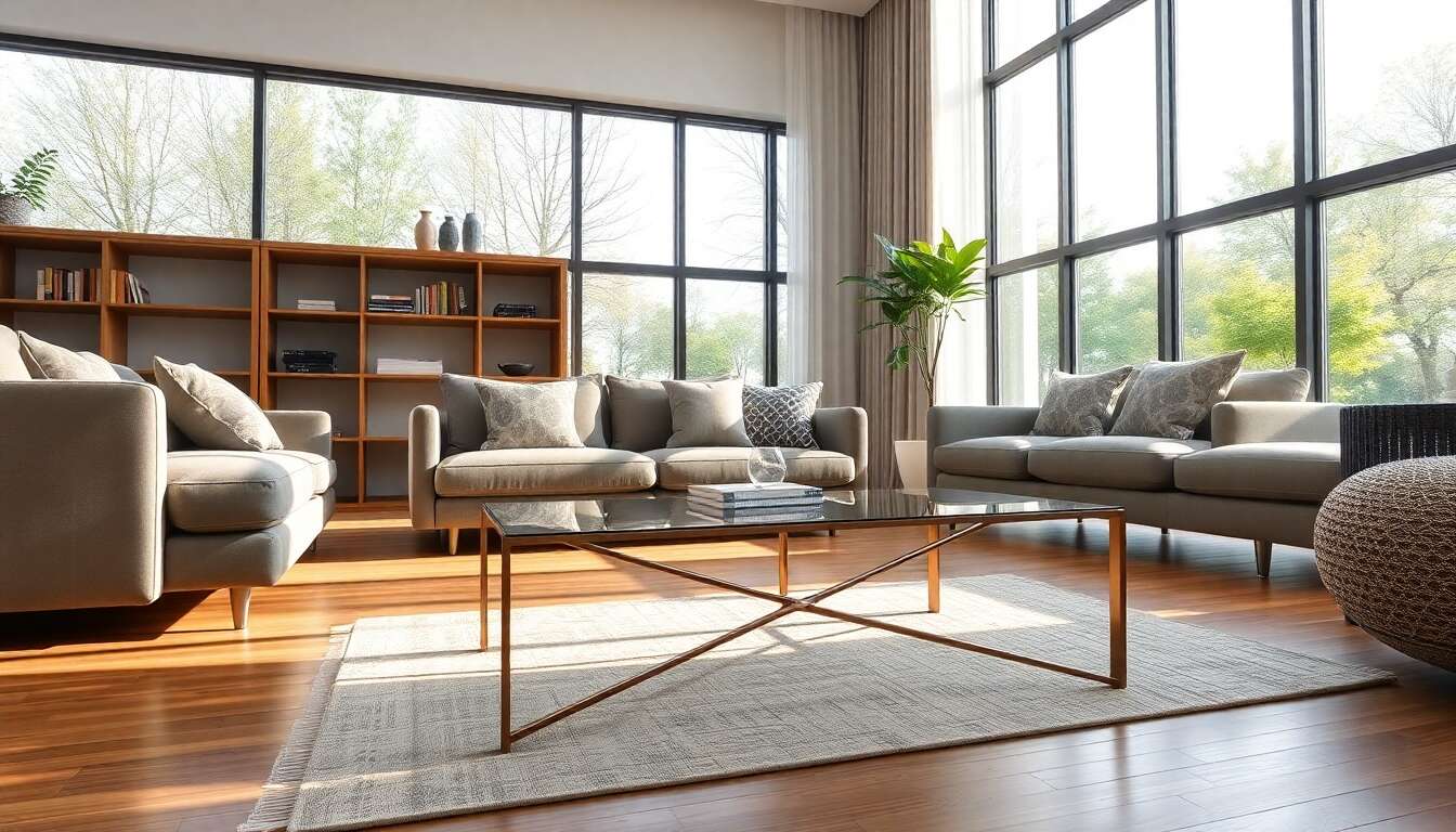 Avis sur la table basse Goplus en verre trempé : élégance et simplicité