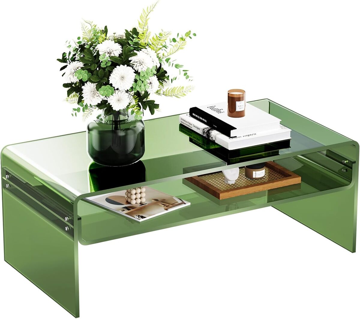 Avis sur la table basse Solaround : élégance en acrylique transparent