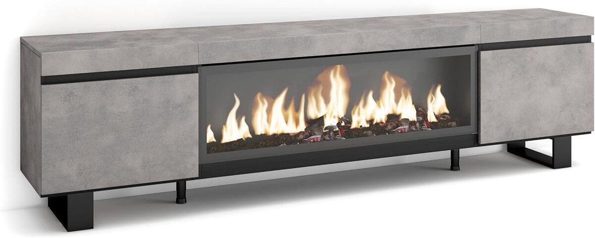 Test du meuble TV Skraut Home : design industriel et fonctionnalité XXL