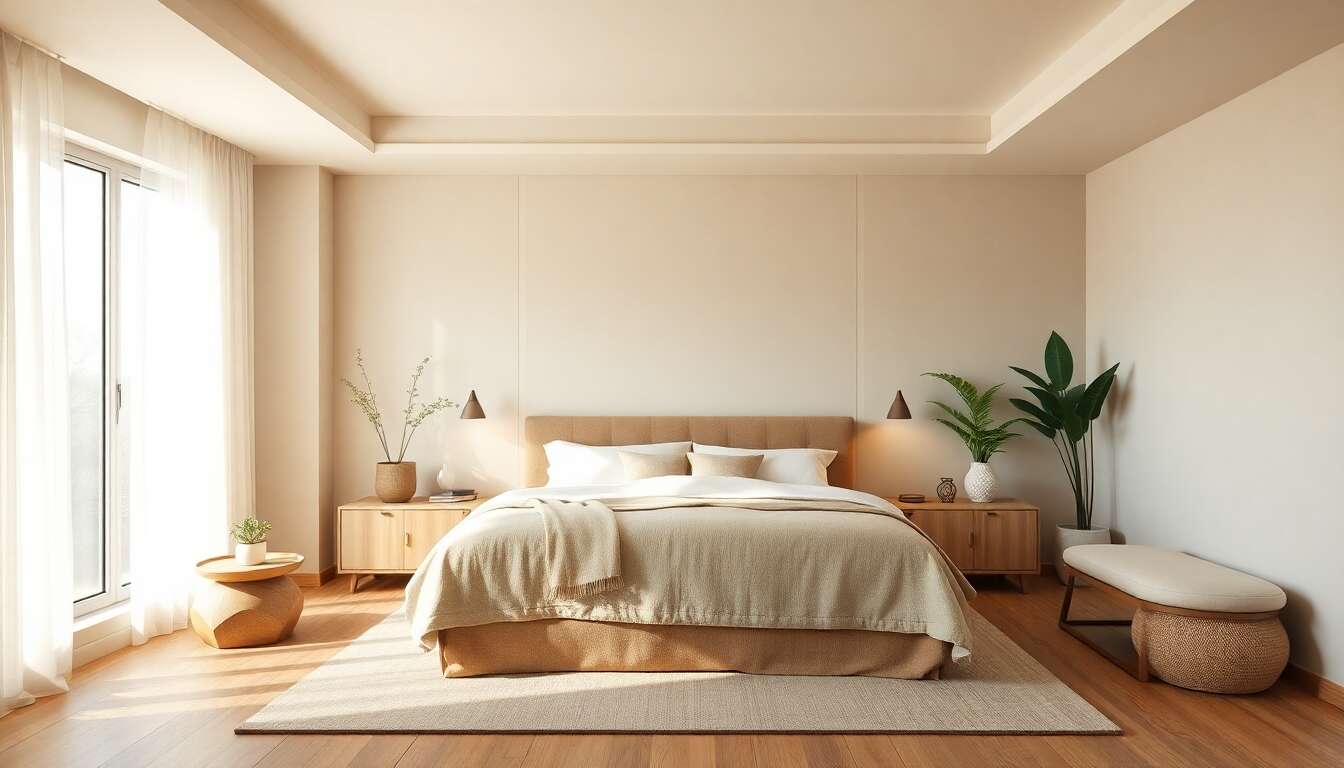 Décoration Feng Shui : chambre Parentale