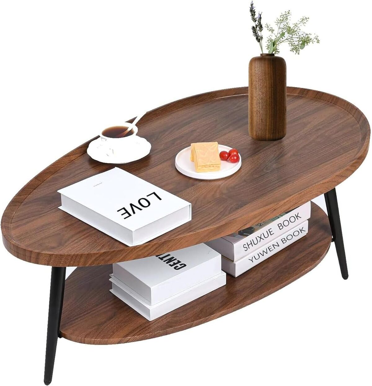 Avis sur la table basse scandinave en noyer : élégance et fonctionnalité