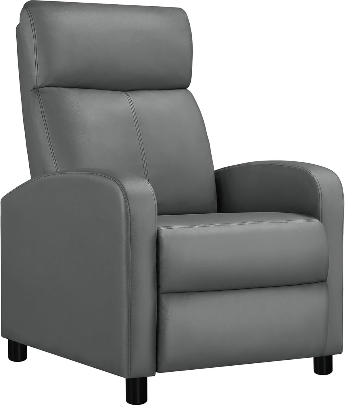 Test du fauteuil relax Yaheetech : confort et élégance en similicuir gris