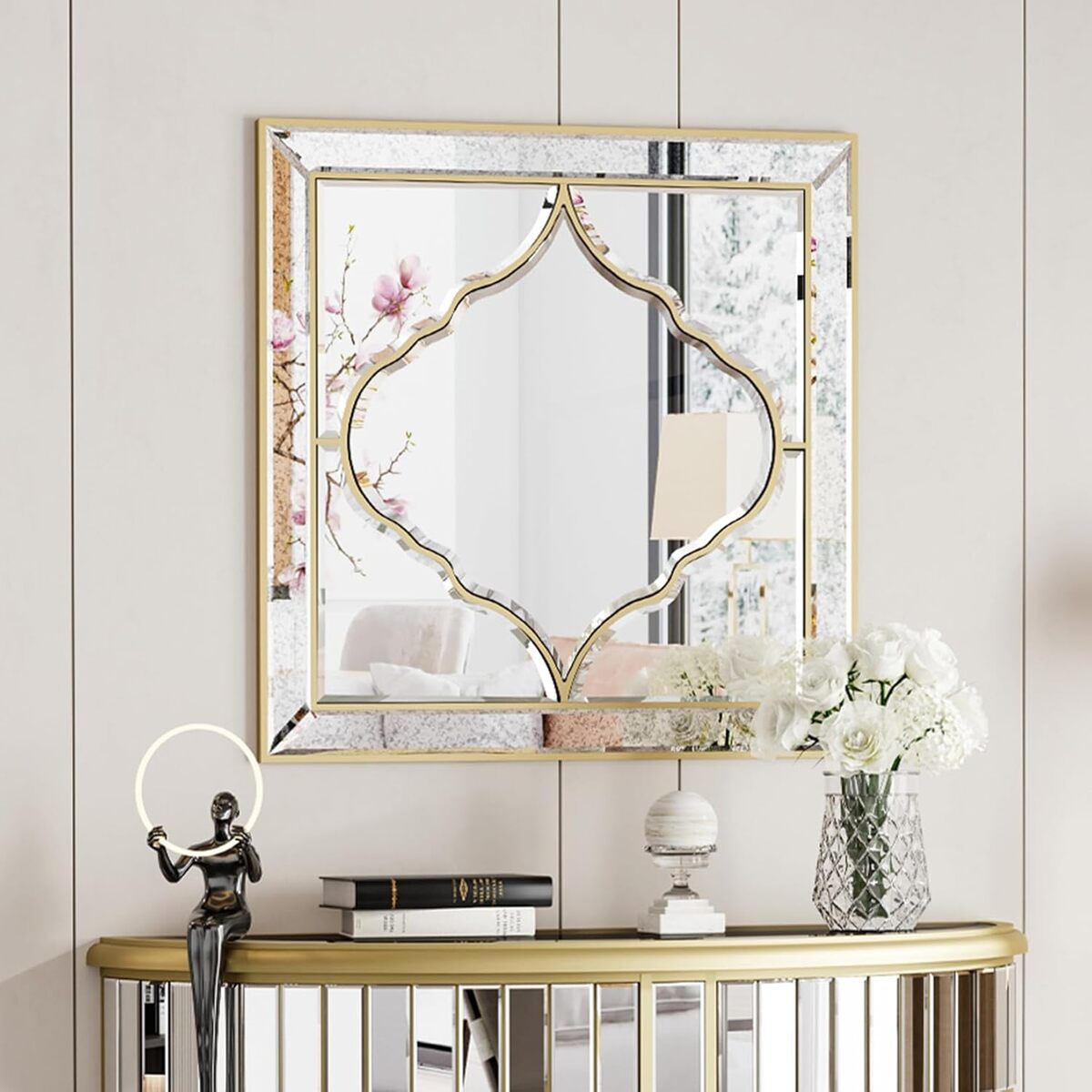 Avis sur le miroir mural baroque Artloge 60 cm : l'élégance au mur