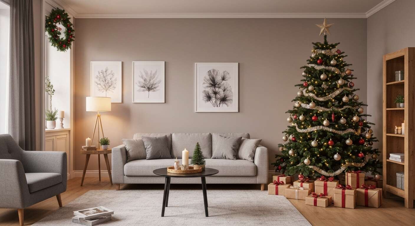 Id&eacute;es de d&eacute;coration de no&euml;l avec des produits ikea