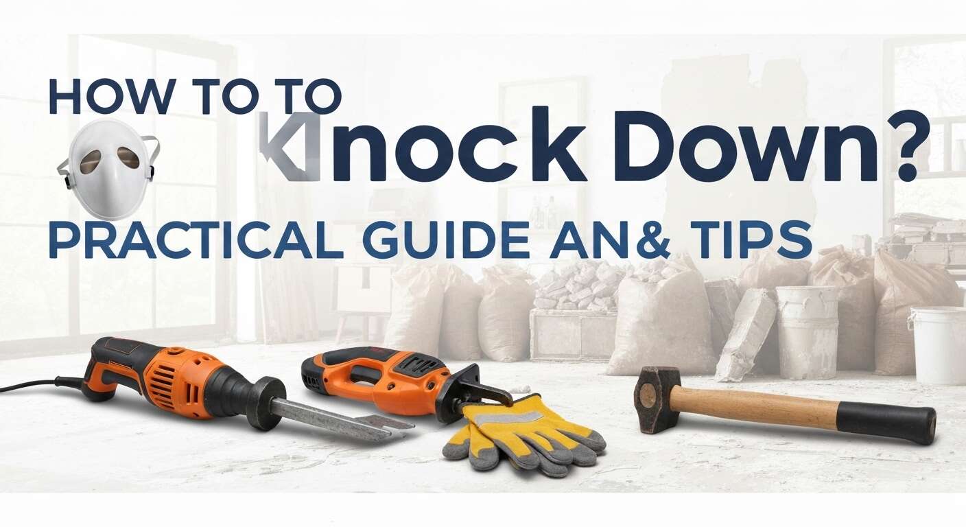 Comment abattre une cloison ? Guide pratique et astuces