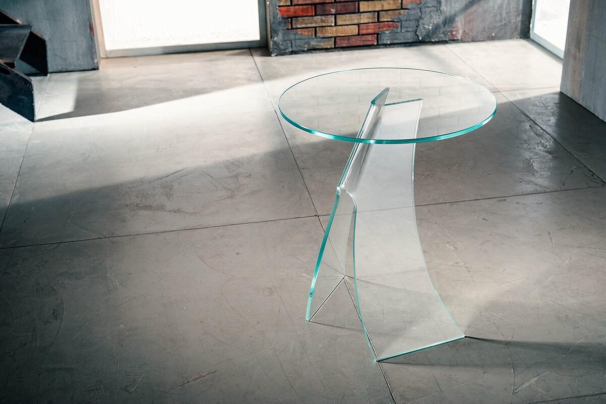 Avis sur la table basse Jacqueline en verre incurvé d'Imago Factory