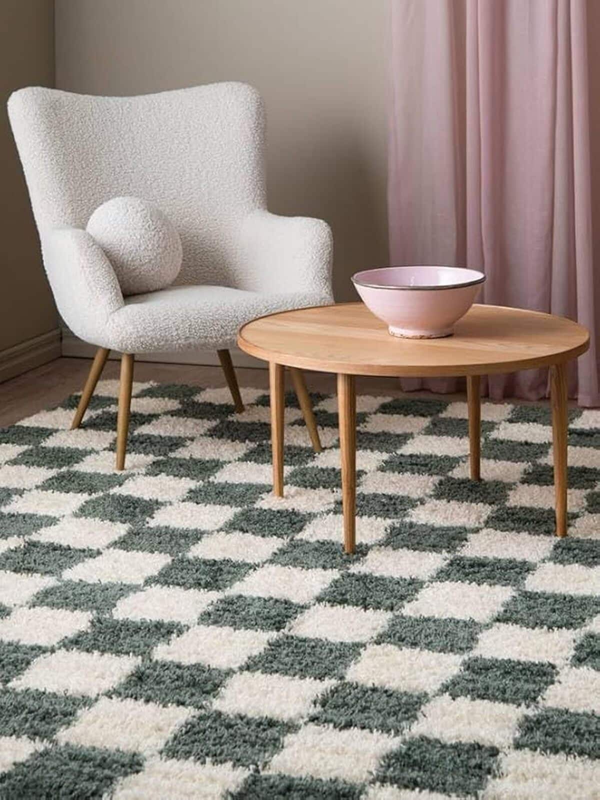 Test : tapis RugVista Chessie vert poil long 200x300 cm