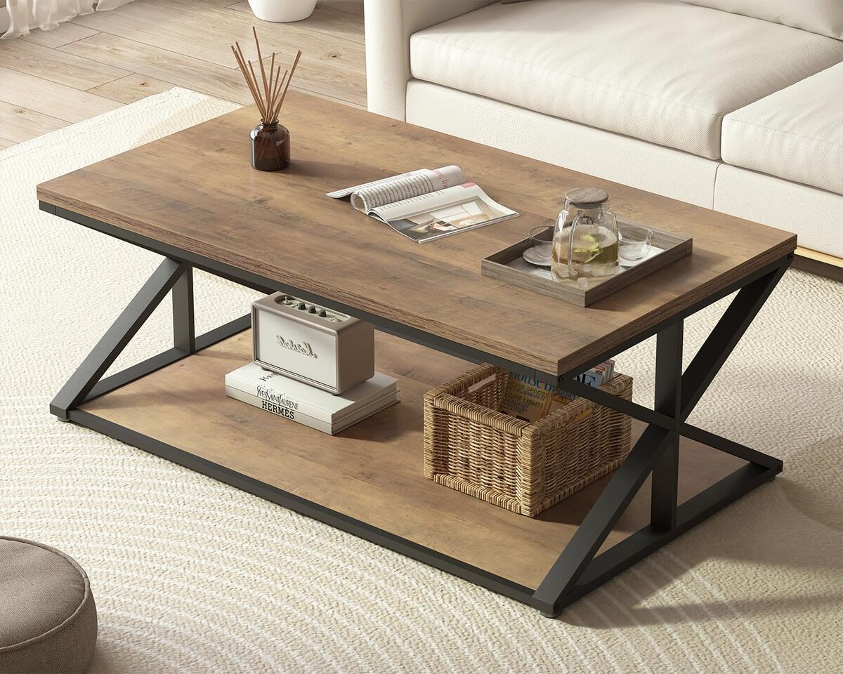 Test : table basse Launica avec rangement rustique