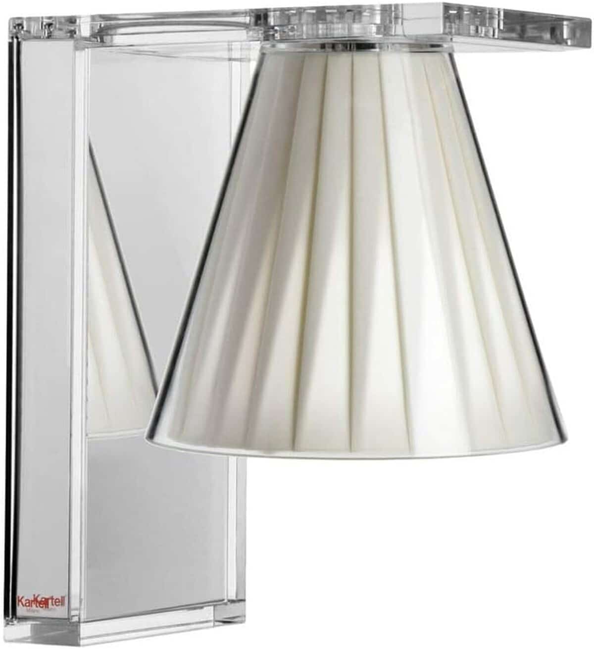 Avis sur l'applique Kartell Light-Air cristal beige