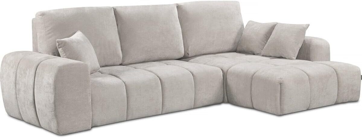 Test du canapé convertible Habitat et Jardin Verneuil 3 places en tissu beige