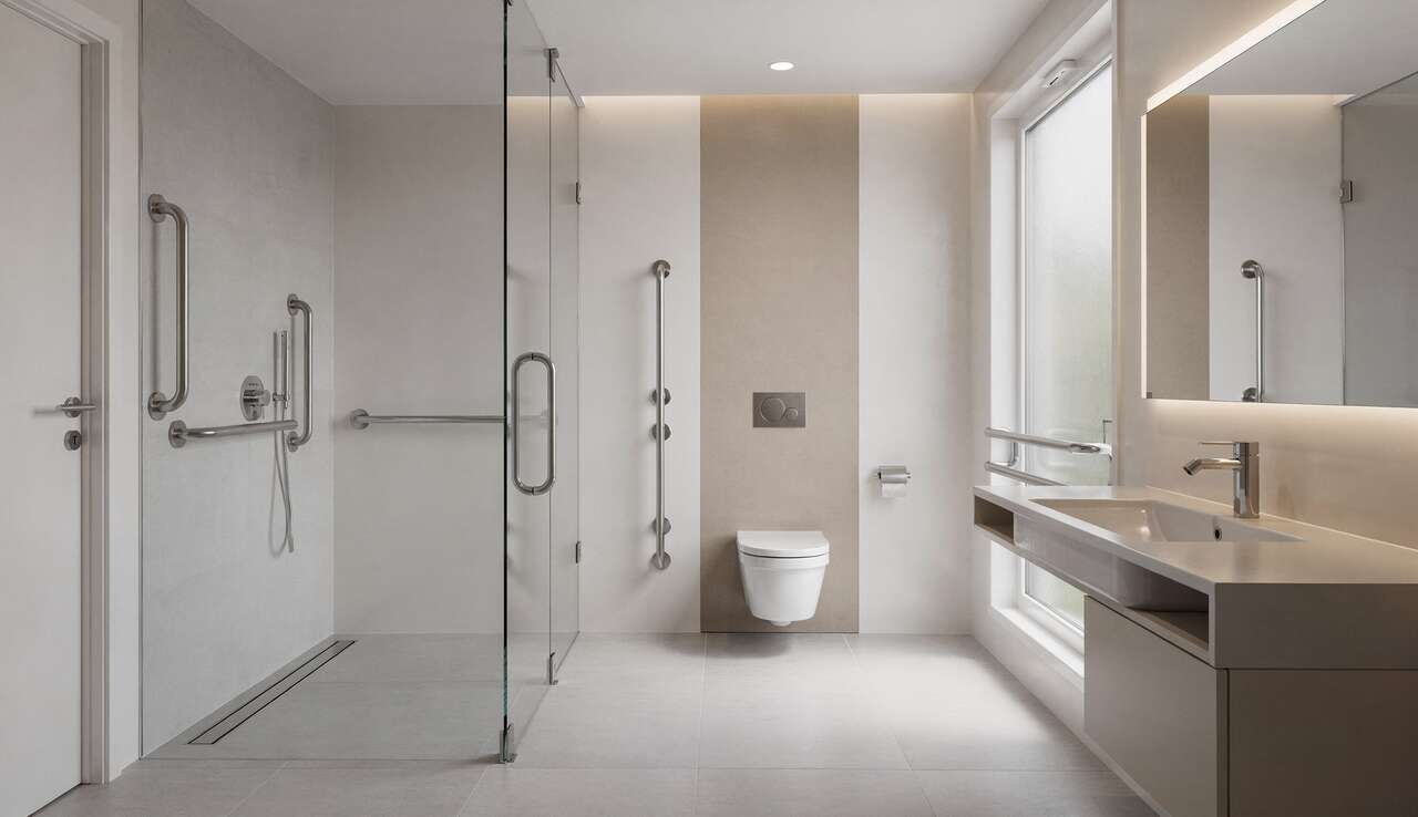 Salle de bains adaptée pour PMR : guide et conseils