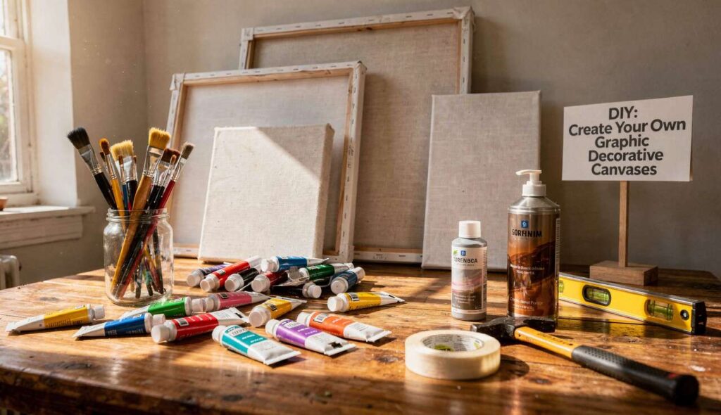 DIY : créez Vos Propres Toiles Décoratives Graphiques