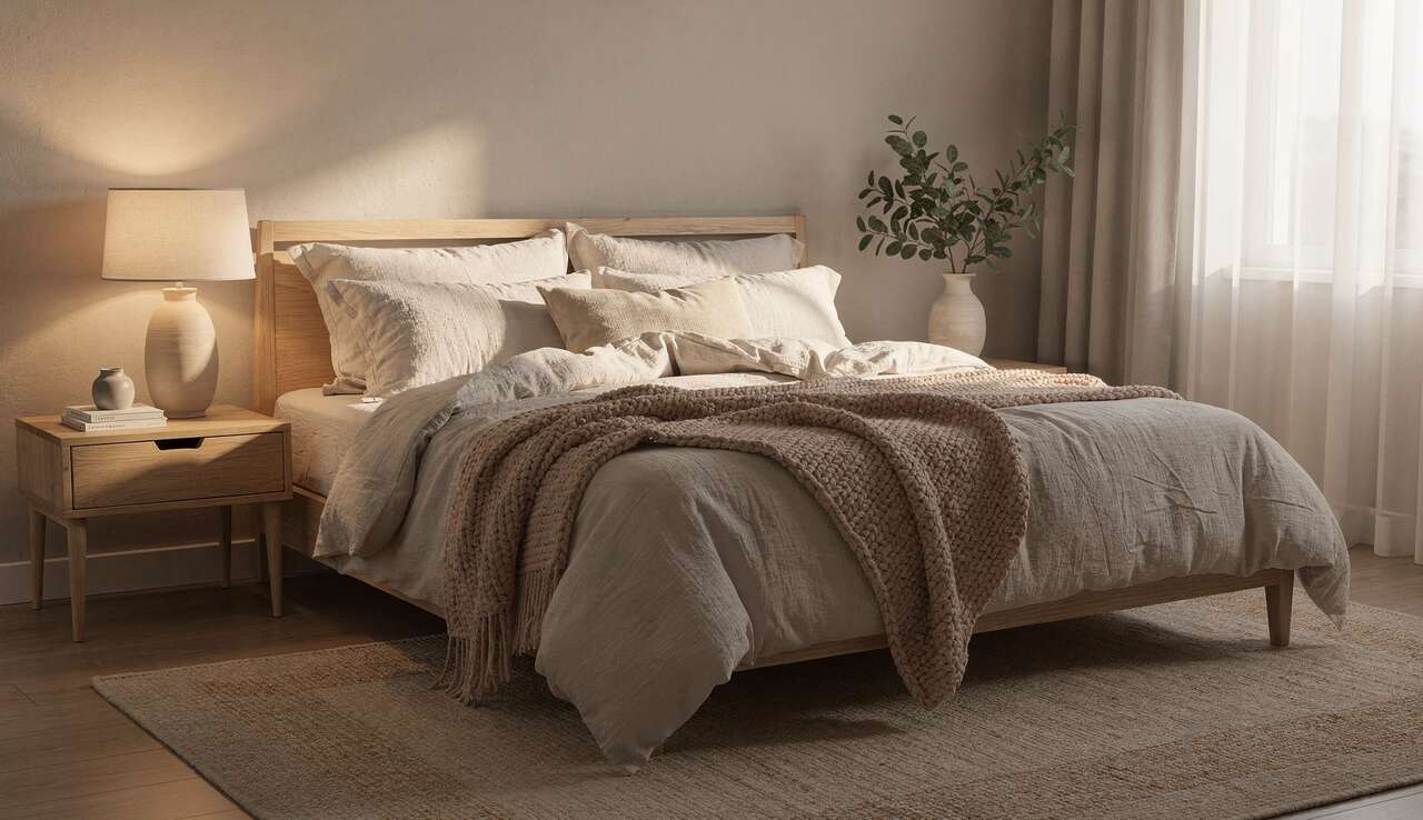 Couleurs apaisantes pour un sommeil serein