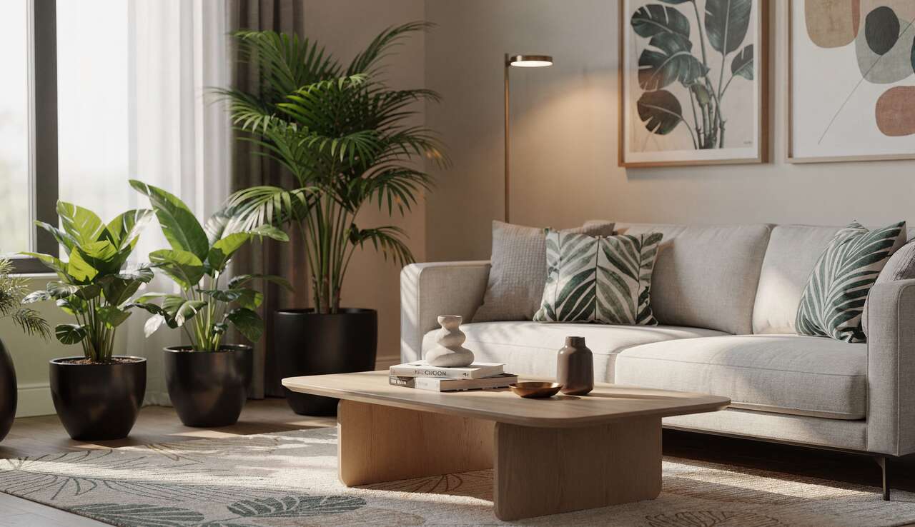 Motifs v&eacute;g&eacute;taux r&eacute;invent&eacute;s pour une d&eacute;co tendance