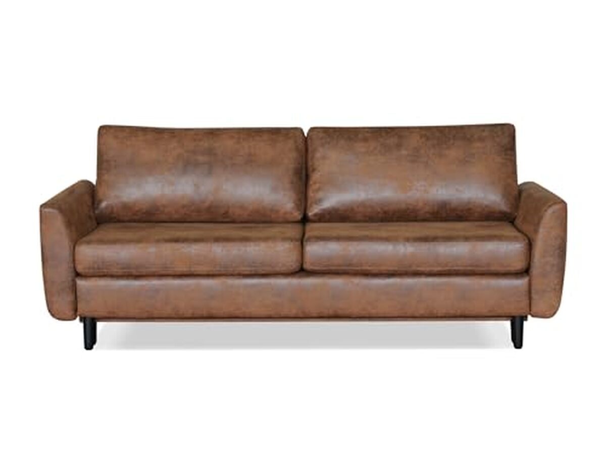 Avis : canapé convertible Lisa Design Dan en microfibre 3 places