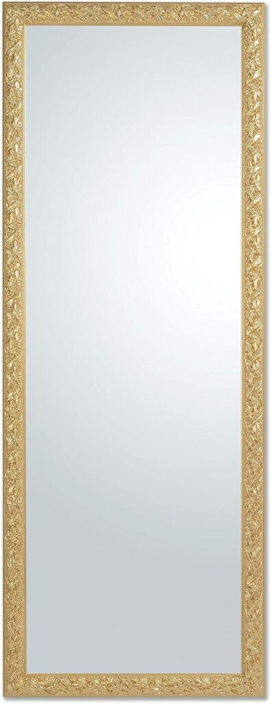 Avis sur le miroir mural classique MO.WA 55x145 : élégance baroque en or