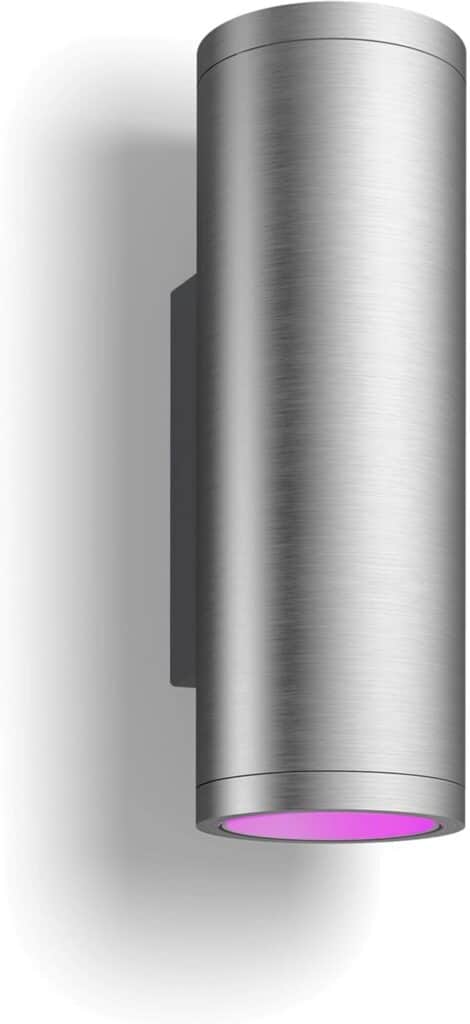 Test : applique murale LED Philips Hue Ambiance extérieur