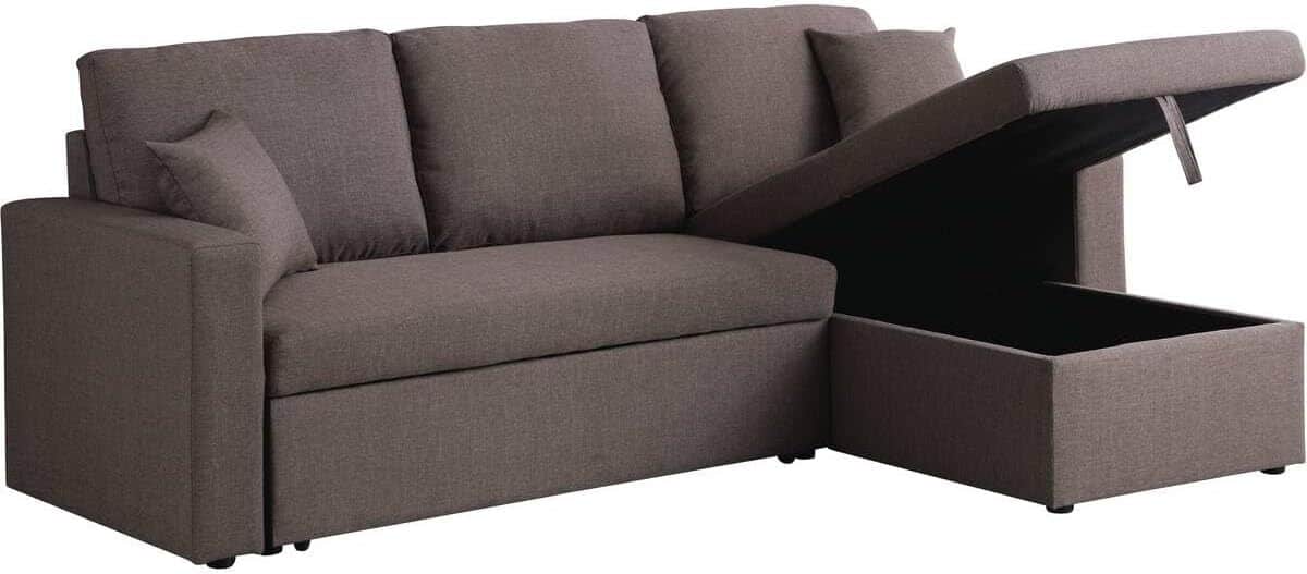 Test du canapé d'angle convertible Alain : design et praticité inédits