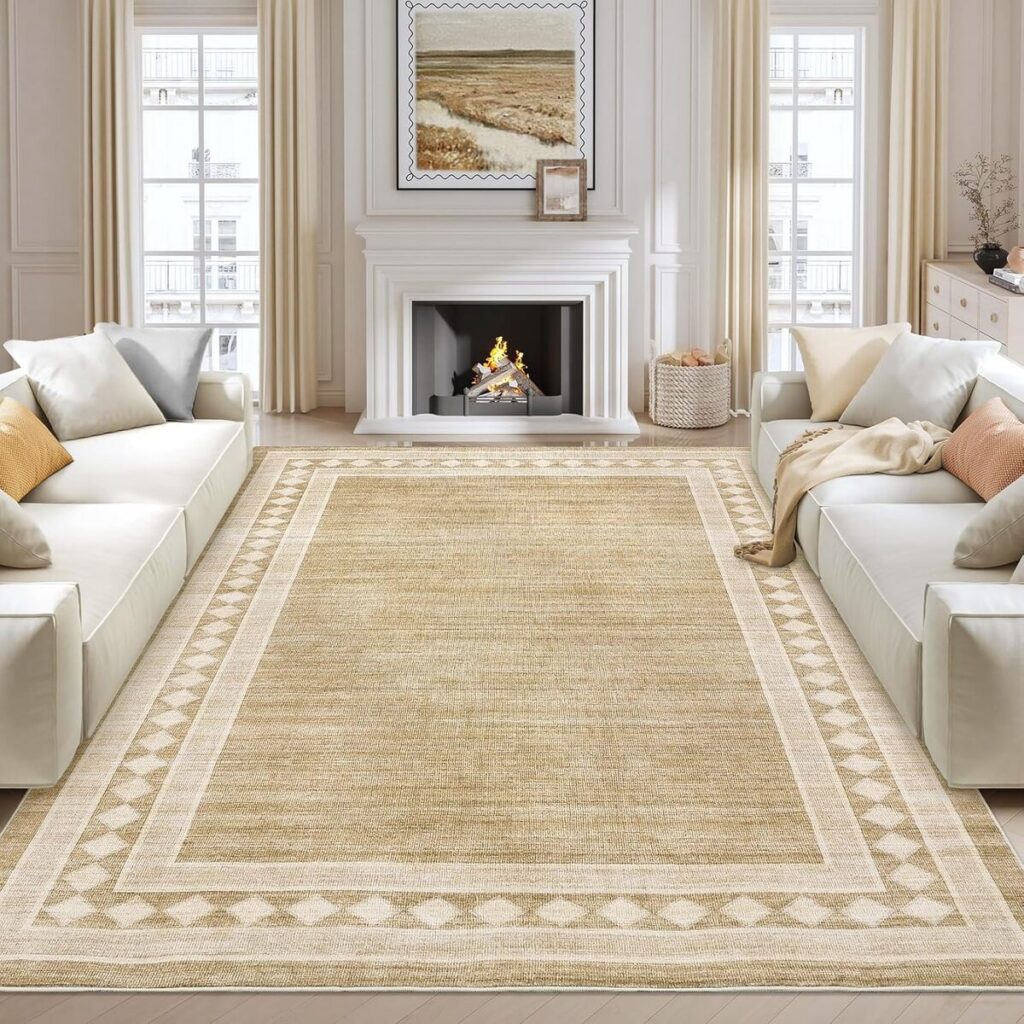 Test du tapis moderne GarveeHome : douceur et antidérapant