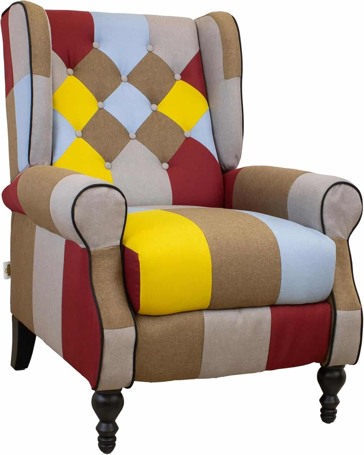 Test : fauteuil inclinable Gardenia Patchwork élégant