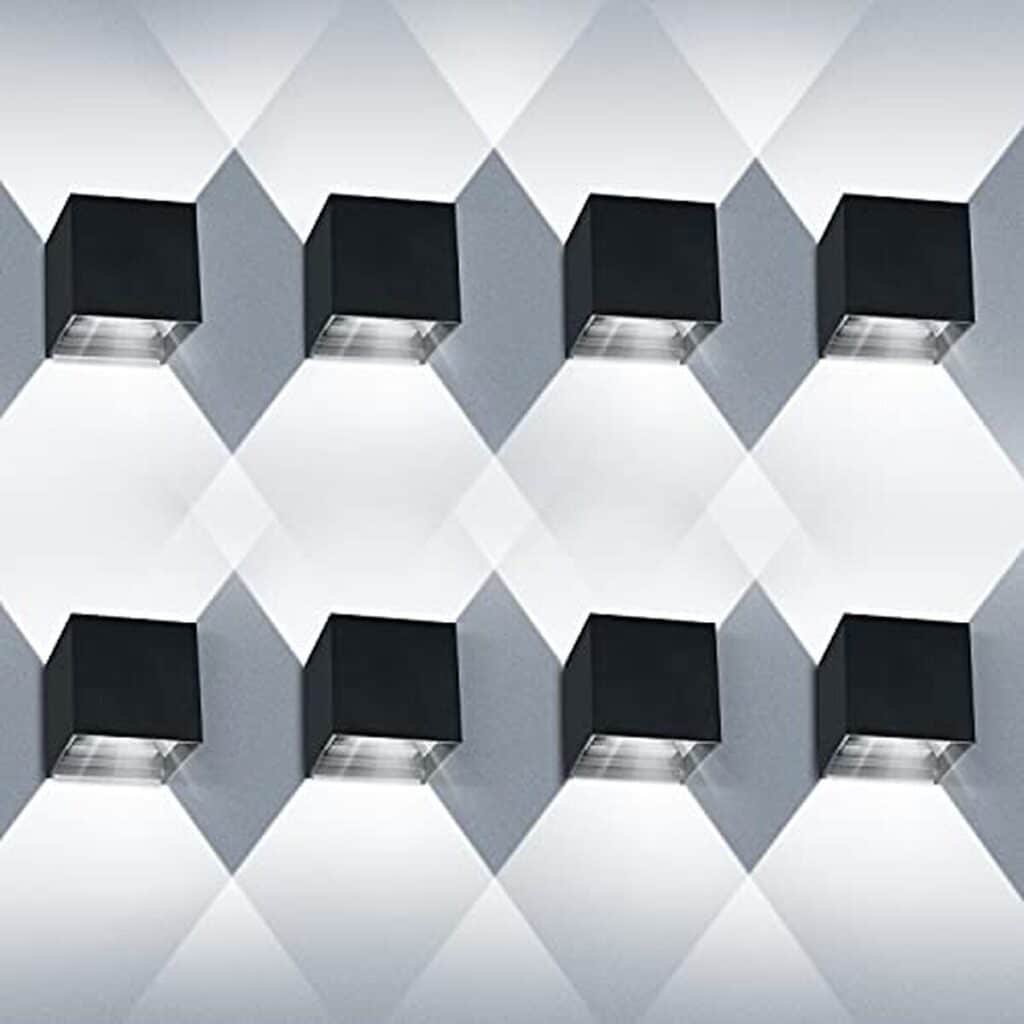 Test : ledmo 12W applique murale étanche IP65, lumière LED blanche froide 6000K