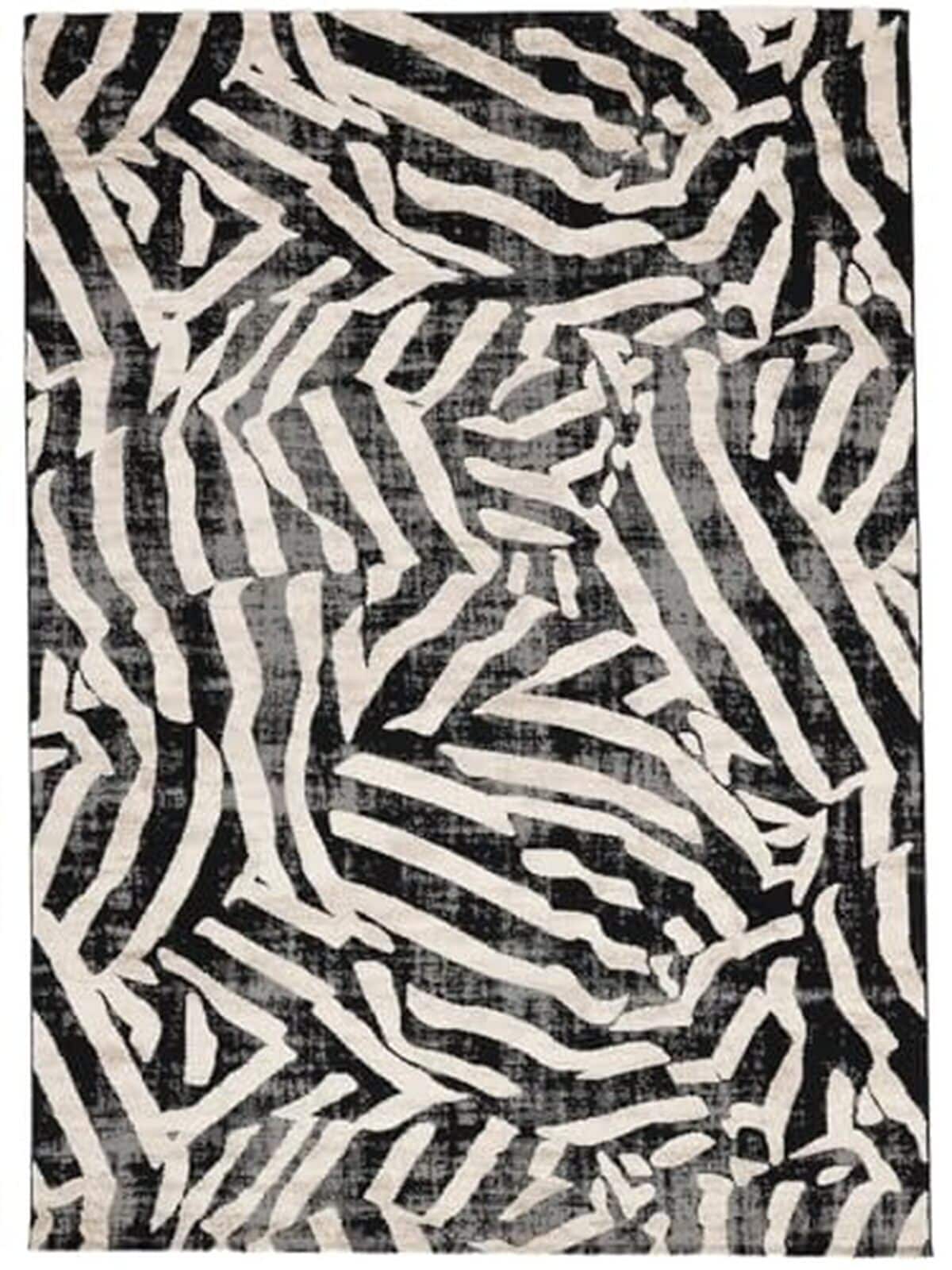 Test tapis moderne RugVista Nalori noir/blanc 240 x 340 cm