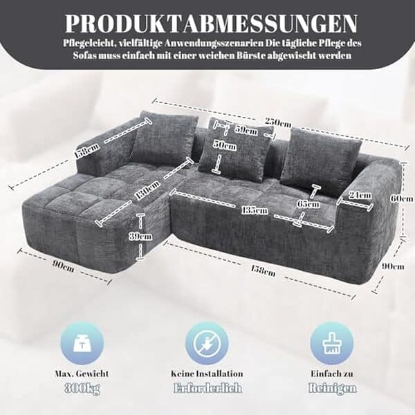 Découvrez notre analyse détaillée du canapé Zepneiy 3 places avec méridienne : confort, design, matériaux et rapport qualité-prix analysés pour vous guider dans votre choix.