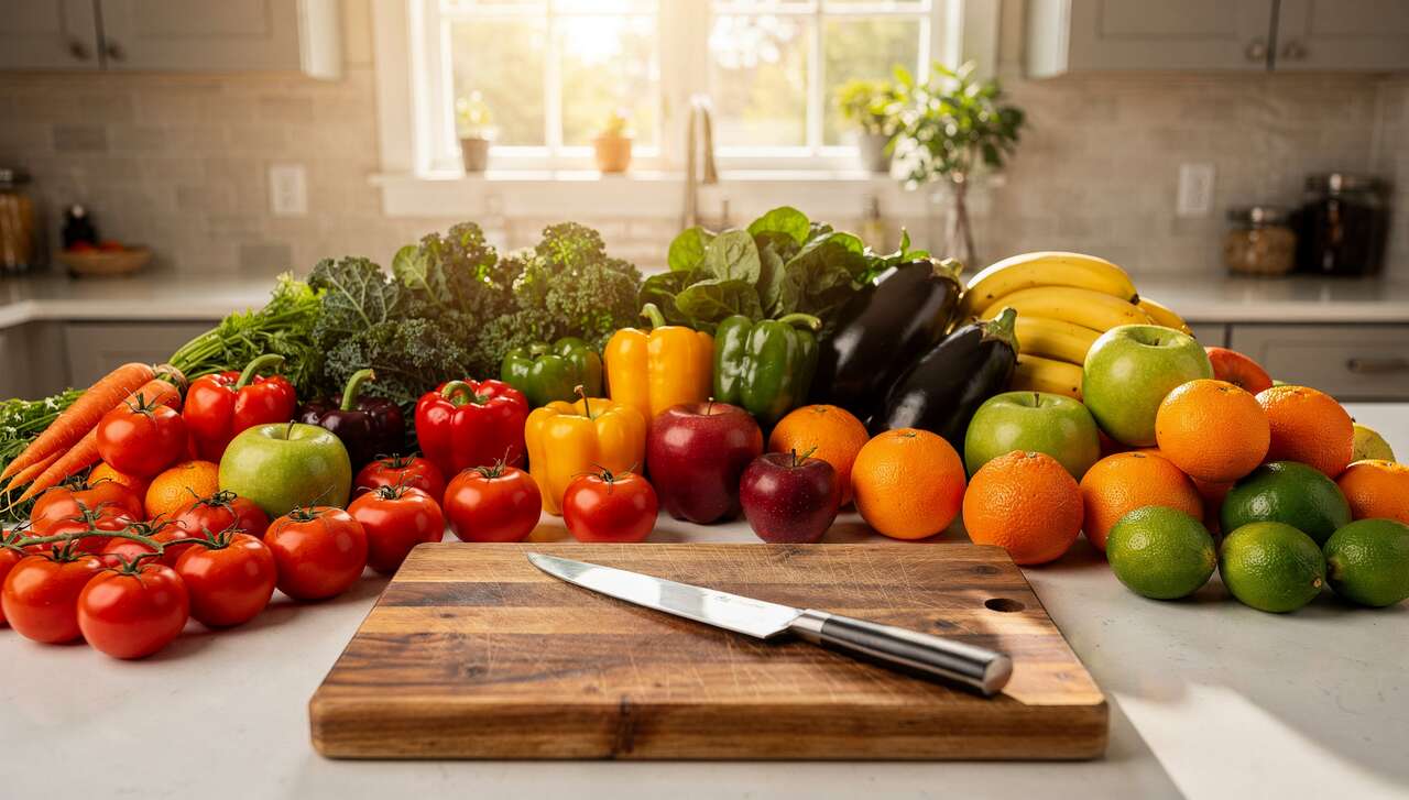 La place des fruits et l&eacute;gumes dans l'alimentation