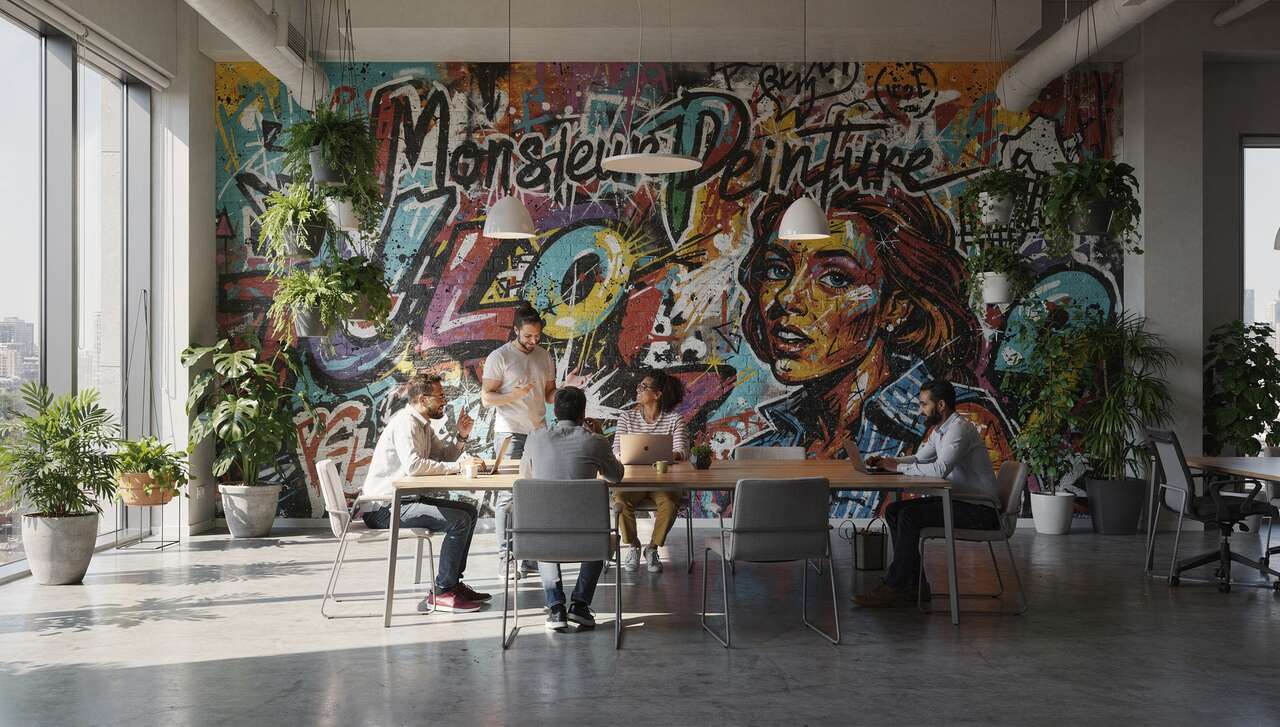 Revue des meilleures fresques street art en entreprise