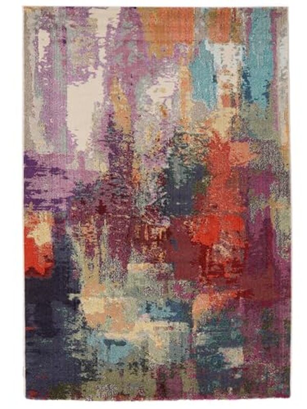 Découvrez notre analyse complète du tapis rugVista Aruba moderne en teintes mauve et multi, dimension 160x230 cm : style, confort et qualité au rendez-vous pour sublimer votre intérieur