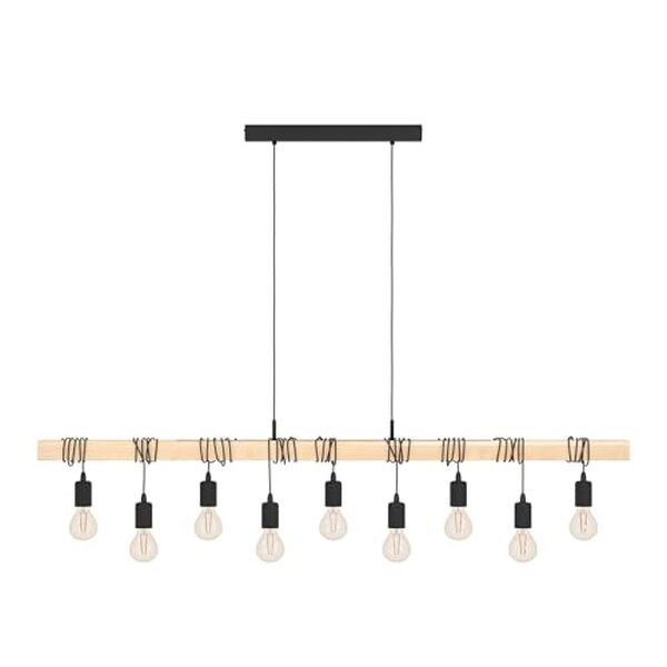 Découvrez notre analyse complète du lustre industriel Eglo Townshend 9 flammes : un éclairage élégant et tendance qui transforme votre intérieur avec style.