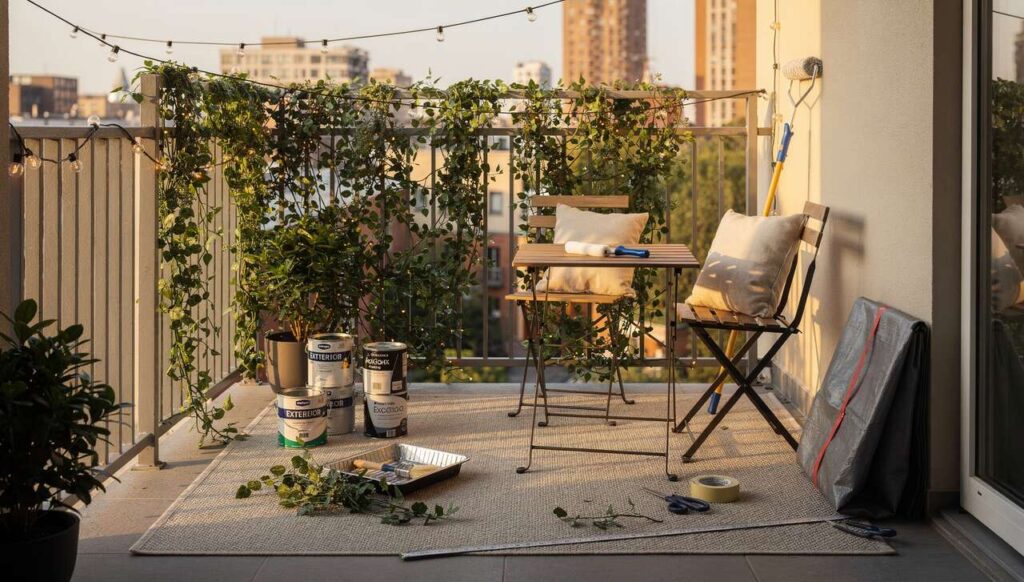 Transformation extrême : rénovation express d'un balcon
