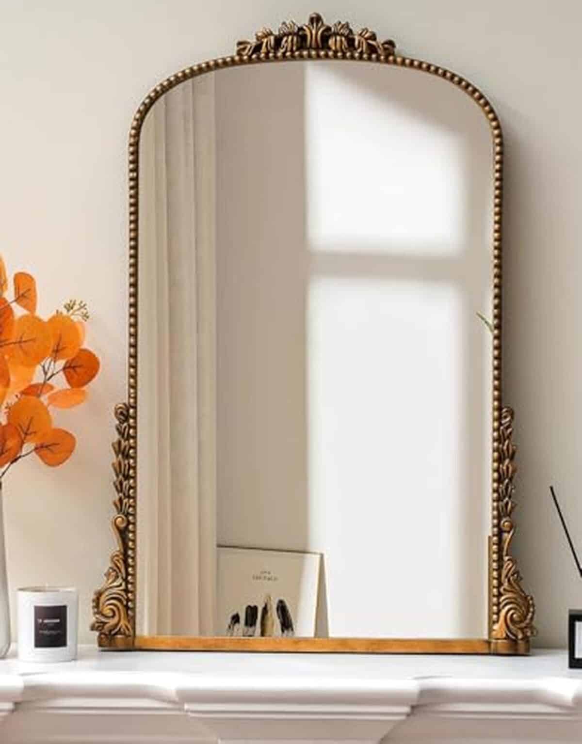 Avis sur le miroir mural baroque SHYFOY : élégante décoration dorée